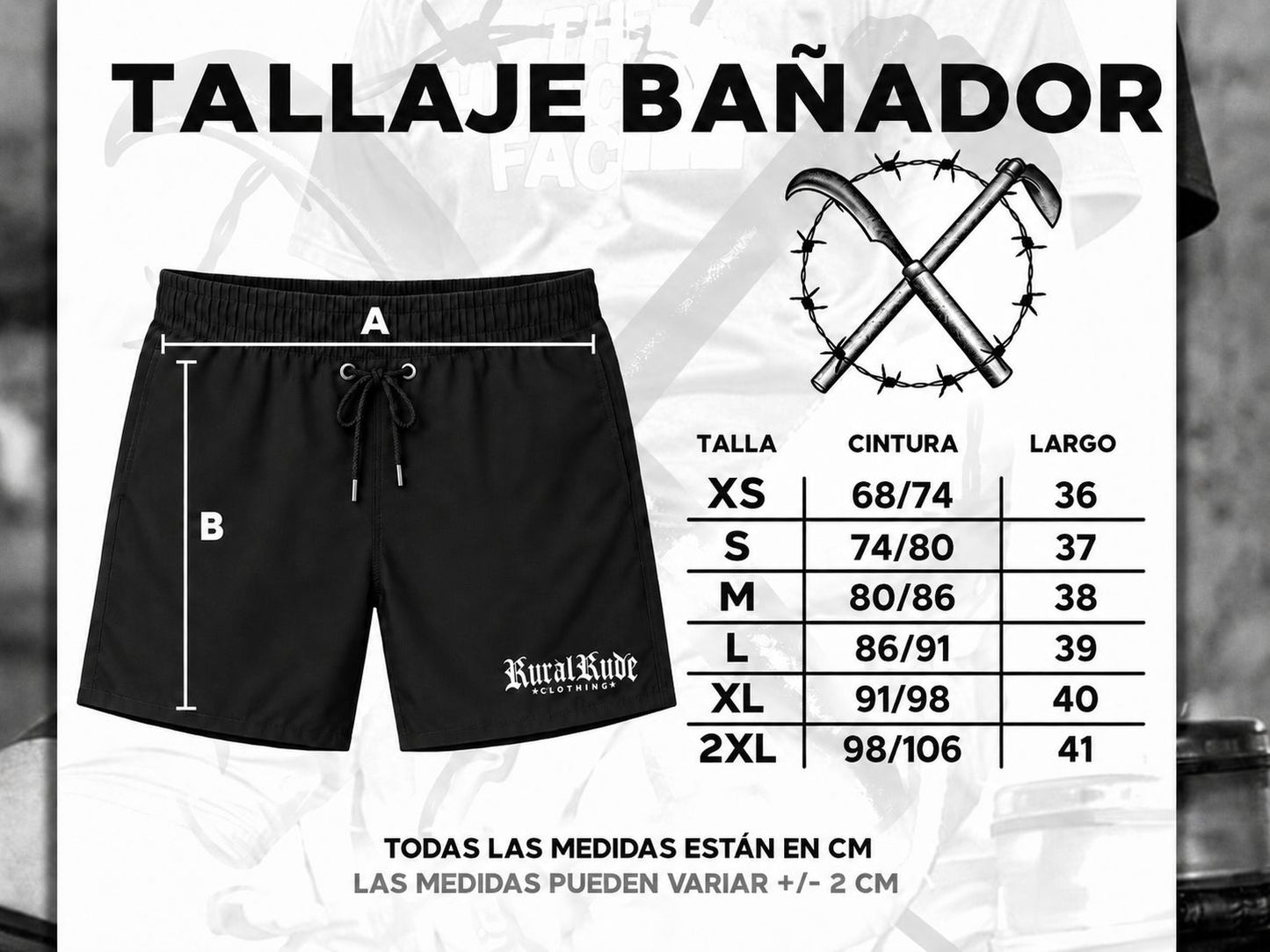 BAÑADOR RURAL RUDE