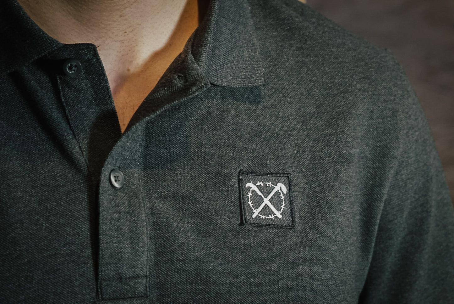 POLO RURAL RUDE (GRIS ANTRACITA)